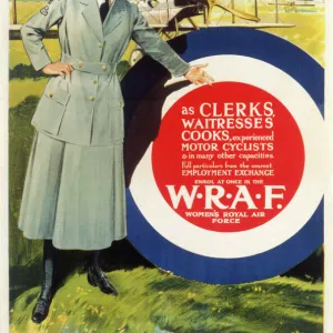 WRAF Recruitment poster