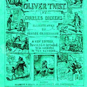 Wrapper design, Oliver Twist by Charles Dickens