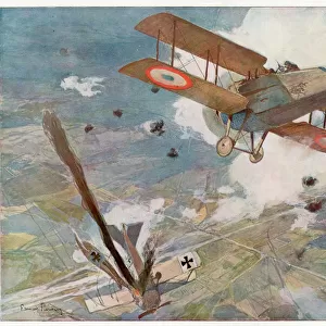 WW1 / 1918 / AIR WAR / SPAD