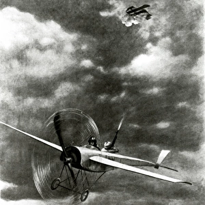 WW1 - Aircraft in battle, 1915
