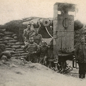 WW1 - French / Serbian Artillery position in Serbia