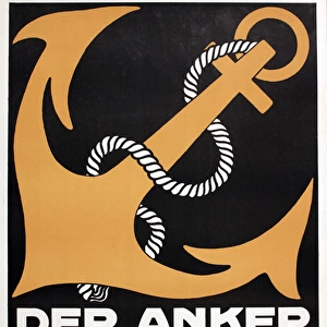WW1 German poster, Der Anker (The Anchor)