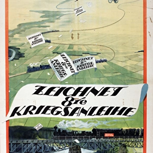 WW1 German war loan poster