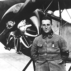 WW1, Jean Marie Dominique Navarre, pilot and fighter ace