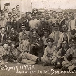 WW1, Knuts of the 119th Royal Field Artillery, Dardanelles