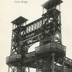 WW1 - Loos - Tower Bridge - pithead gear towers