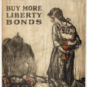 WW1 poster, Hun or Home?