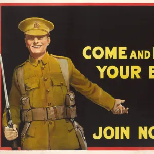 WW1 Recruitment Poster