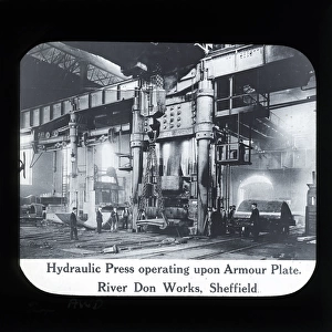 WW1 River Don Steelworks, Sheffield, Yorkshire