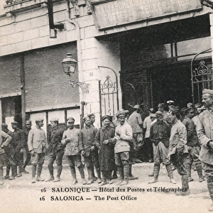WW1 - Thessaloniki, Greece - The Post Office