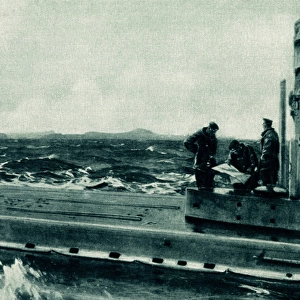WW1 - U Boat off the English coast