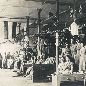 WW1 - Women War Work - Linen Manufacturing