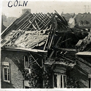 WW2 Bomb Damage, Cologne - K�North Rhine-Westphalia
