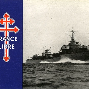 WW2 - Free French Navy - The Triumphant