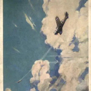 WW2 greetings card, RAF