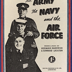 WW2 music cover -- The Army, The Navy and the Air Force