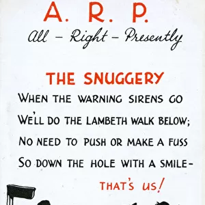 WW2 - Patriotic Propaganda - Play on the initials A. R. P