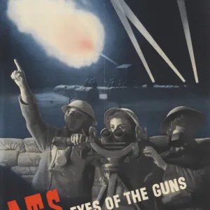 WW2 Poster -- ATS Eyes Of The Guns