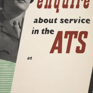 WW2 Poster -- ATS recruitment