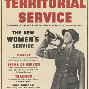 WW2 Poster -- Auxiliary Territorial Service