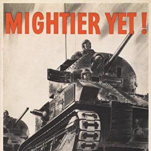 WW2 Poster -- Mightier Yet