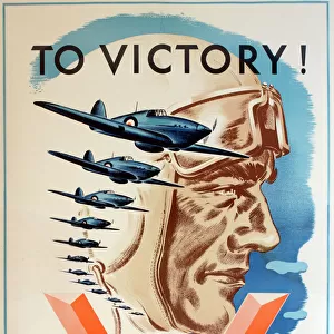 WW2 poster, To Victory -- With Our Help