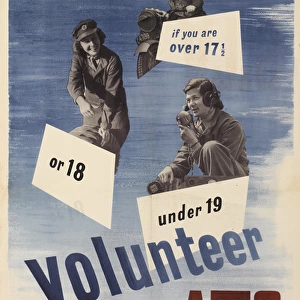 WW2 Poster -- Volunteer ATS