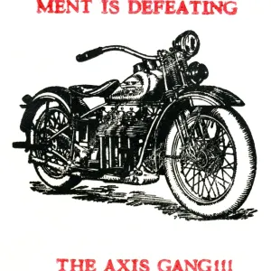 WW2 - Propaganda - Equipment to defeat the Axis Gang