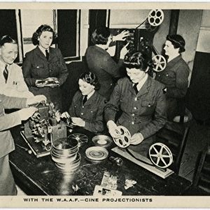 WW2 - With the W. A. A. F. - Cine Projectionists