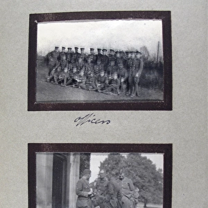 WWI album of Lieutenant-Colonel P Syrcold