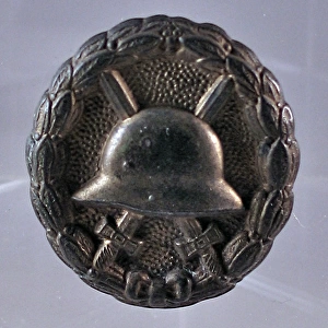 WWI German War Wound badge, made as a brooch