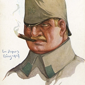 WWI - Officer of the German Hunters
