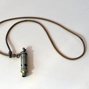 WWI Officers whistle dated 1915