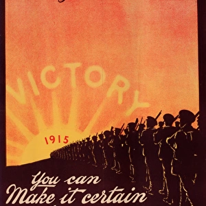 WWI Poster, Victory... if you Join Now