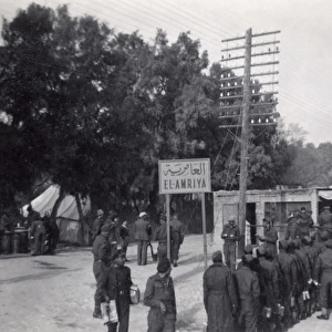 WWII - El-Amriya station canteen in Egypt