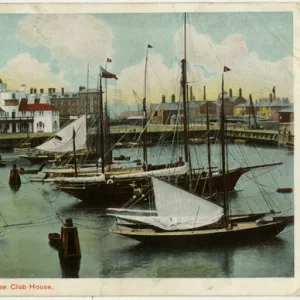 Yacht Basin and New Club House - Lowestoft, Suffolk