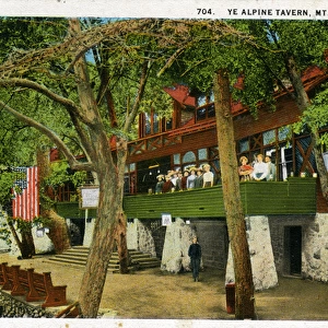 Ye Alpine Tavern, Mount Lowe, California