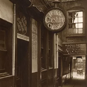 Ye Olde Cheshire Cheese Pub, Fleet Street, London