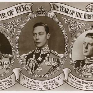 The Year of the Three British Kings - 1936