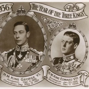 The Year of the Three British Kings - 1936