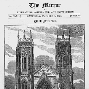 York Minster, 1825