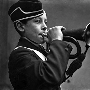 Young Cornet Player