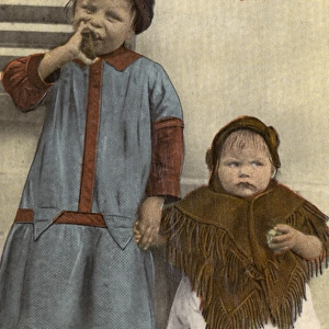 Two Young Dutch Children