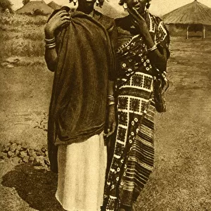 Two young Fulani women, Nigeria, West Africa