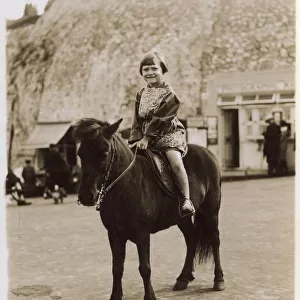 Young Girl on a pony - Margate, Kent