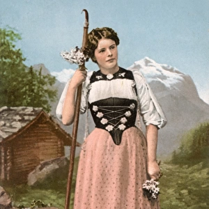 Young lady from Bern, Switzerland