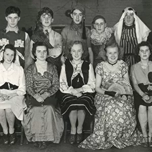 Young people in fancy dress