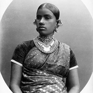 Young woman, Ceylon (Sri Lanka)