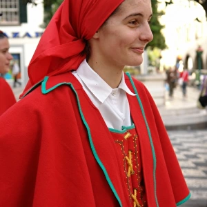 Young woman from Gaula, in Funchal, Madeira