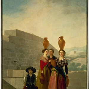 Young Women with Pitchers by Francisco de Goya